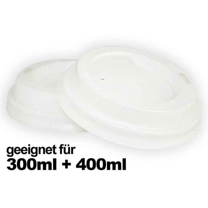 Einweg Deckel 300ml / 400ml CHOICE  89,5 cm
