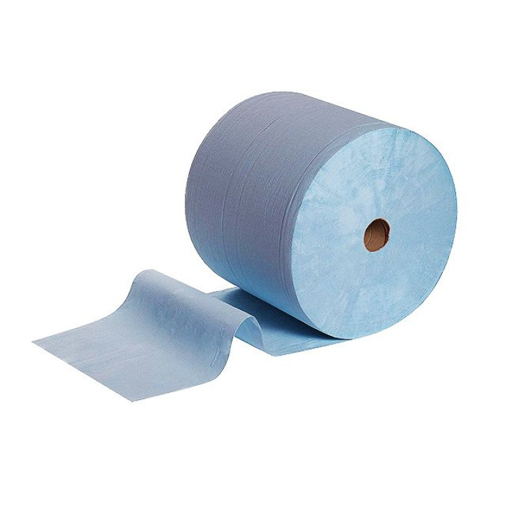 Putzrolle blau 2 Lagig 23 x 35 cm - 1000 Abrisse
