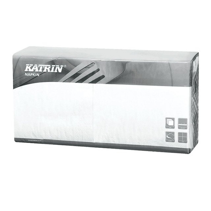 FASANA Servietten 2. Lagig WEIß 33 cm