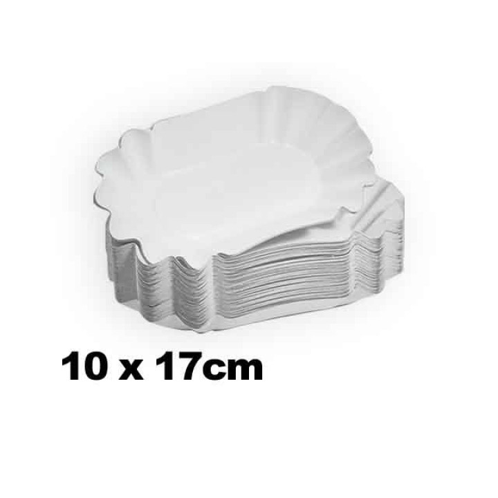 Papp-Schale - 10 x 17 cm 0B - 270506