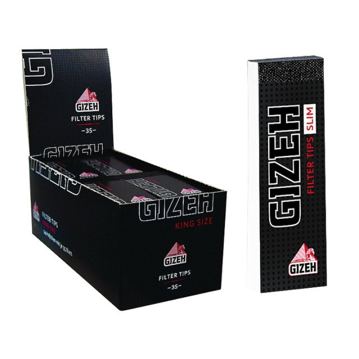 Gizeh Black "Filter Tips Slim"