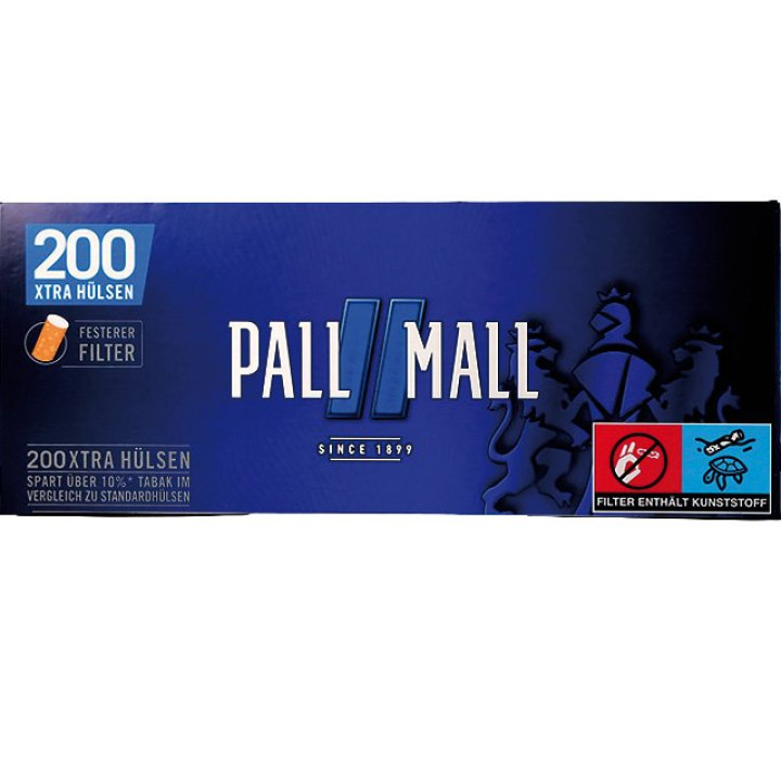 Pall Mall 200 Extra Hülsen