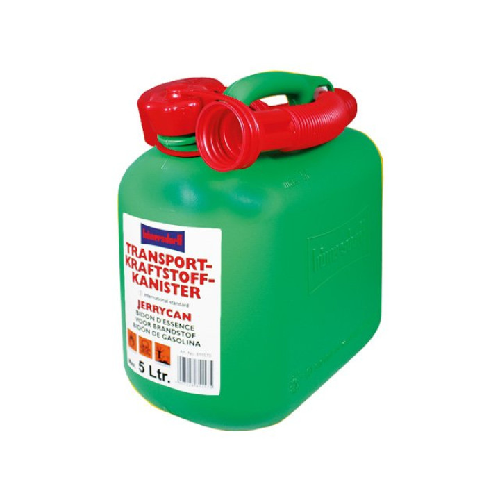 Kraftstoff-Kanister "hünersdorff" 5L, grün