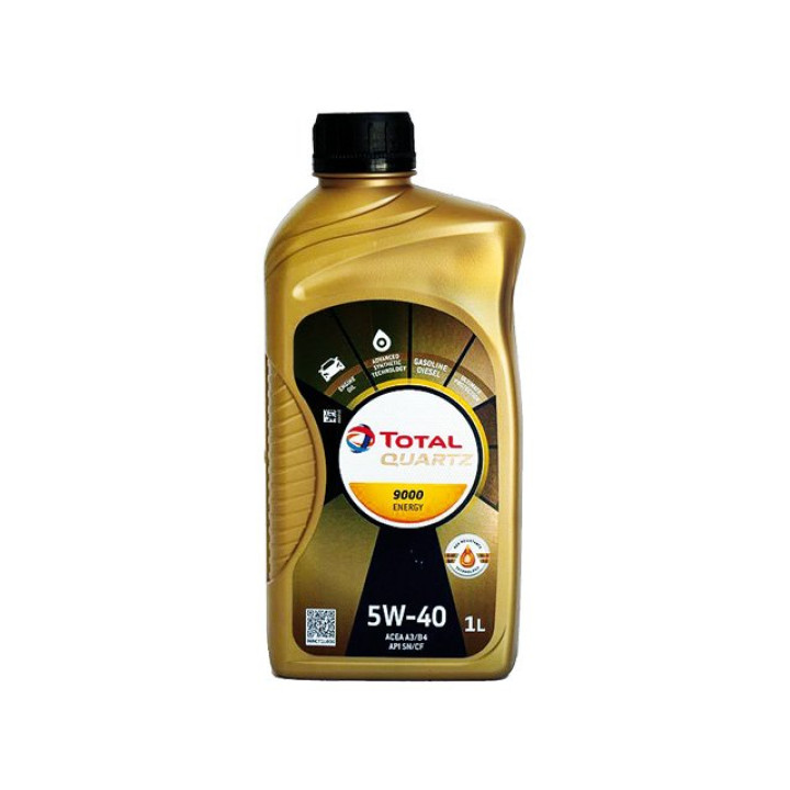Motoren Öl "TOTAL QUARTZ 9000, 5 W-40" 1L