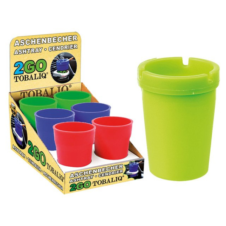 Rauchfreier Aschenbecher  T 2GO - COLOR