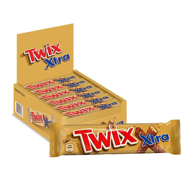 Schoko-Riegel "Twix Xtra" 75g