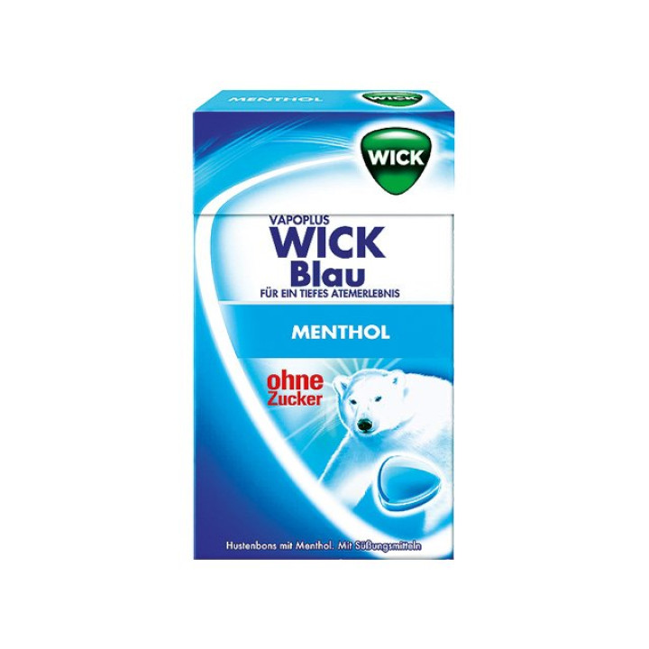 Wick Hustenbonbons "Blau Menthol" -  46g