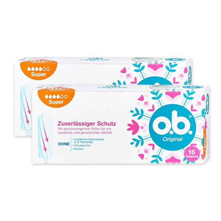 O.B. Tampon "Super" - 16er