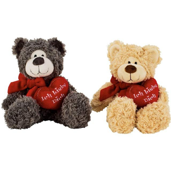 Plüsch-Bär "Bernie" mit Herz - 20cm - 2208