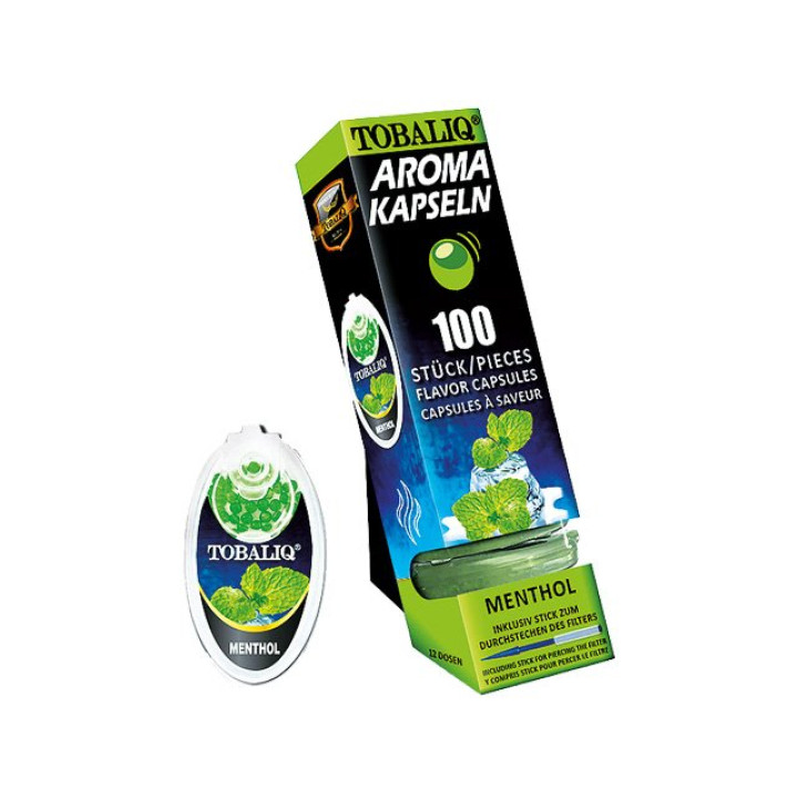 TobaliQ "Menthol" Aroma-Kapsel für den Zigarettenfilter