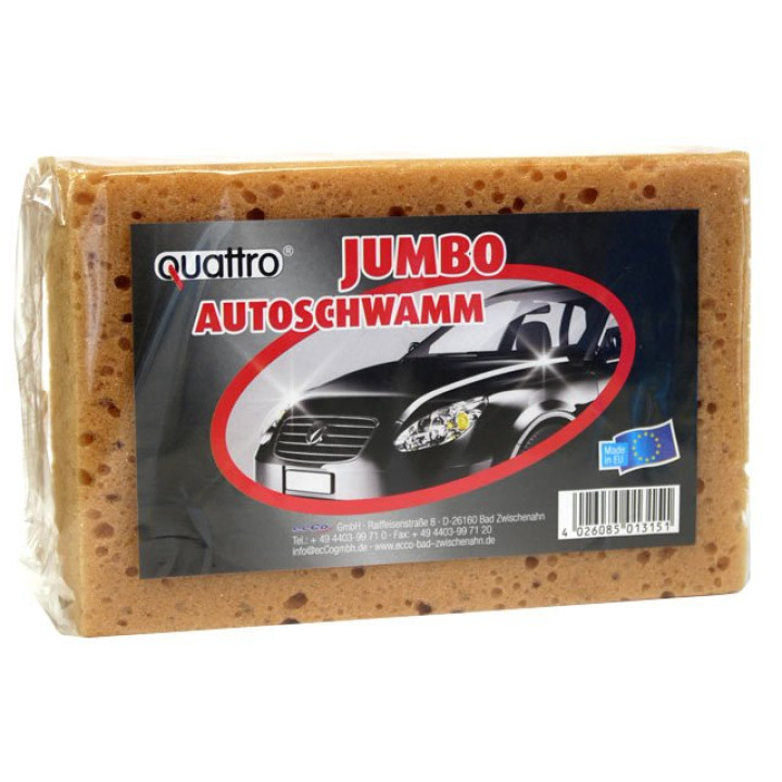 quattro Jumbo Autoschwamm 18 x 12 x 5,5 cm