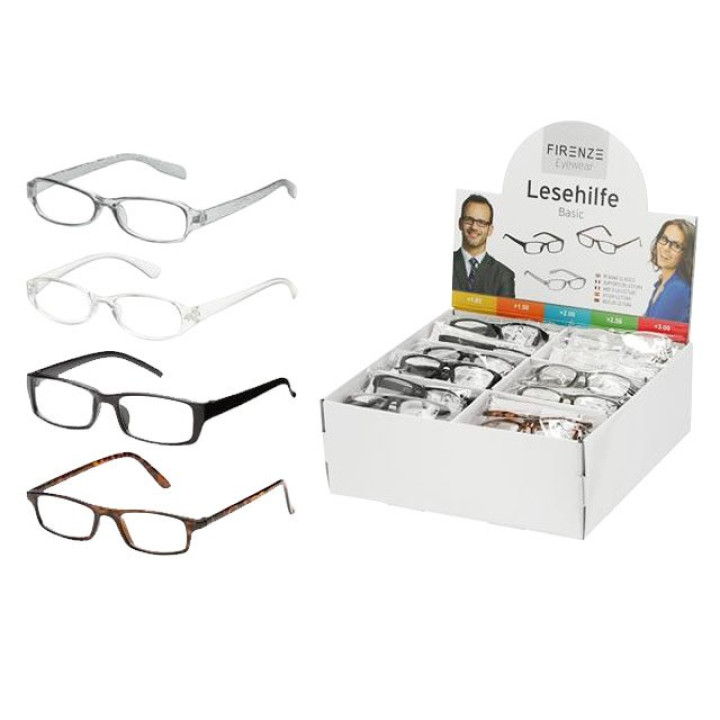 Lesehilfe Basic - 72er Display / +1 bis +3