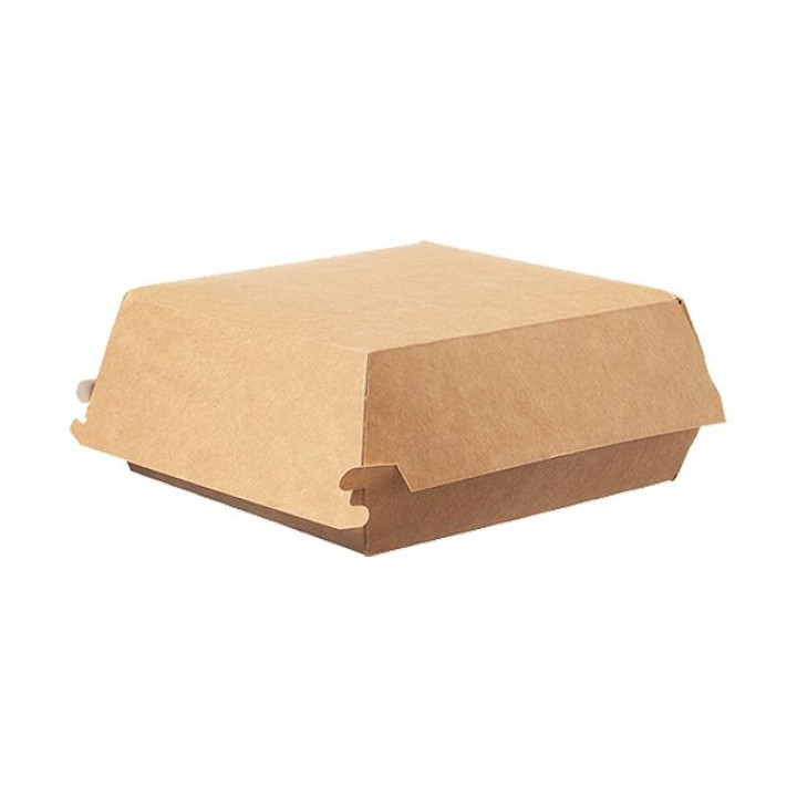 Snackverpackung Hamburger-Box - 14,5 x 14,5 x 8cm - Gr. XL