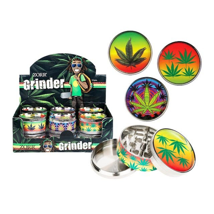 Grinder "Hanf" - 3-teilig - 52 mm