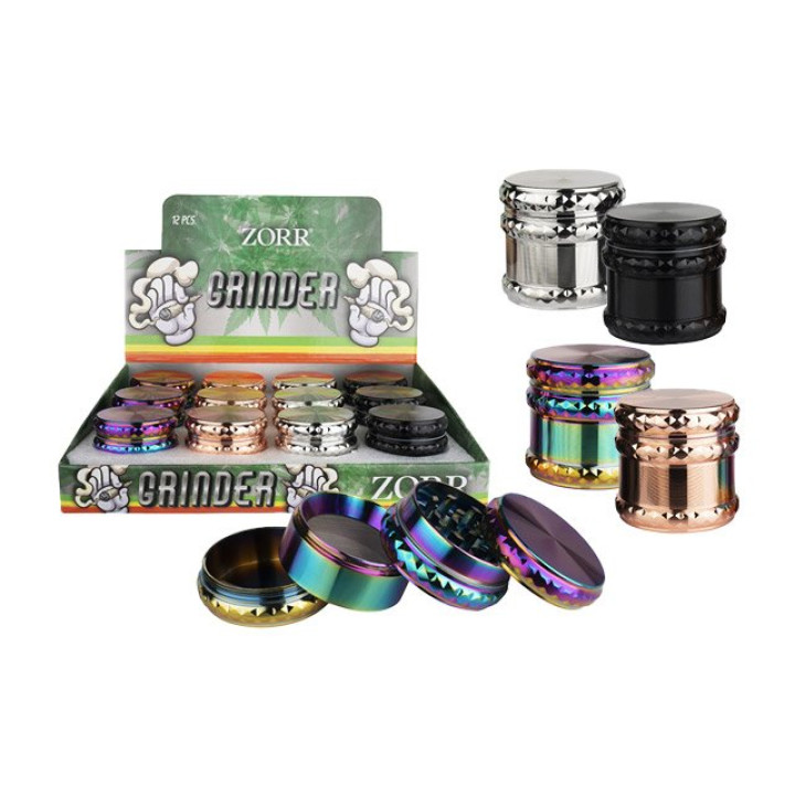 Grinder - 4-teilig - 44 mm