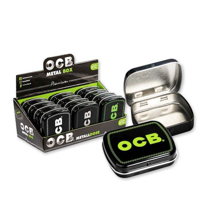 OCB Metalldose - farblich sortiert - 6 cm
