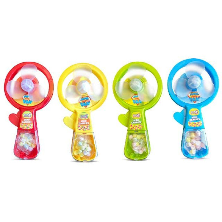 Super Fan Candy - Mini Ventilator mit Bonbons - 5 g