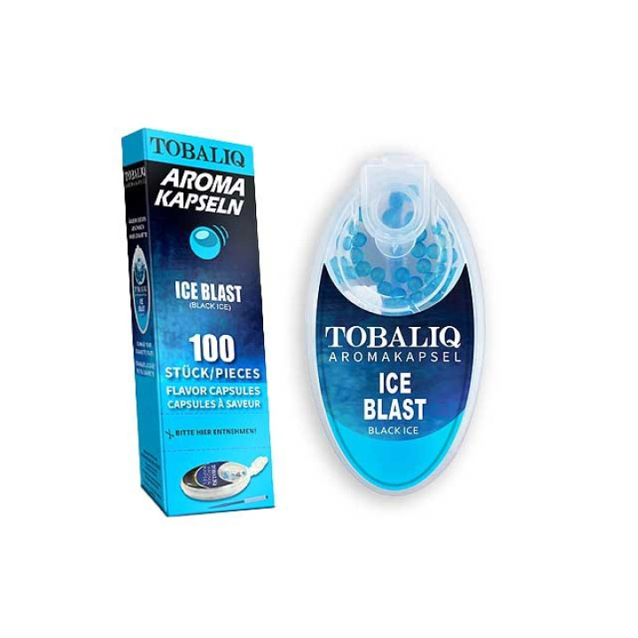TobaliQ "Black Ice" Aroma-Kapsel für den Zigarettenfilter