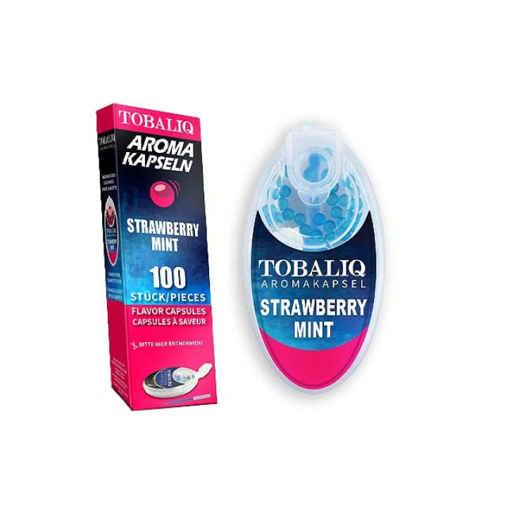 TobaliQ "Strawberry Mint" Aroma-Kapsel für den Zigarettenfilter