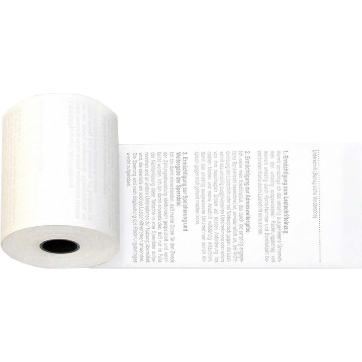 Thermo-Bonrolle "Intercard" 57mmx18m - Kern 12,30mm