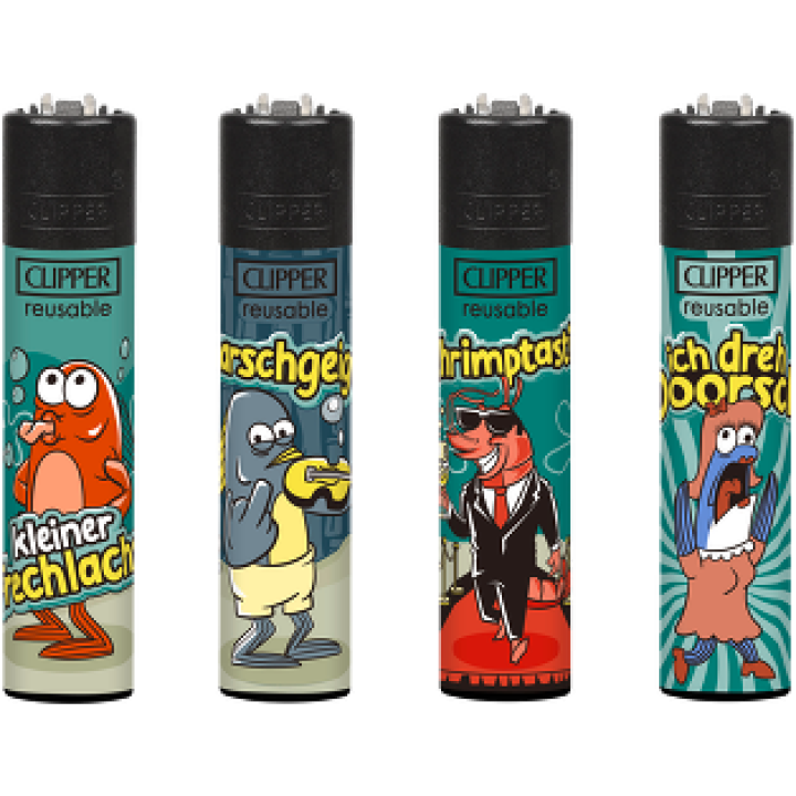Clipper Feuerzeug "Frechlachs"