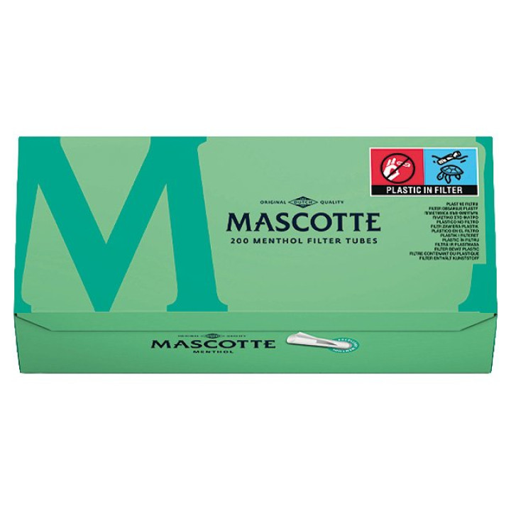 Mascotte Menthol Zigarettenhülsen 200er