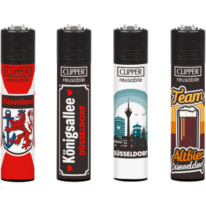 Clipper Feuerzeug "Düsseldorf"