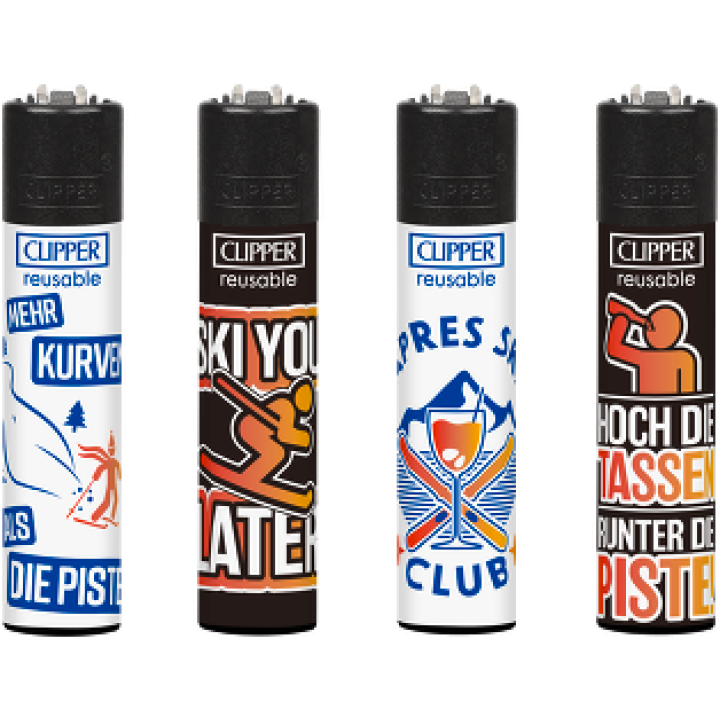 Clipper Feuerzeug "Apres Ski"