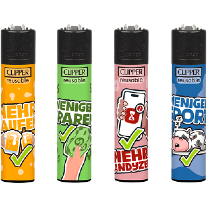 Clipper Feuerzeug "New Year New Fail"