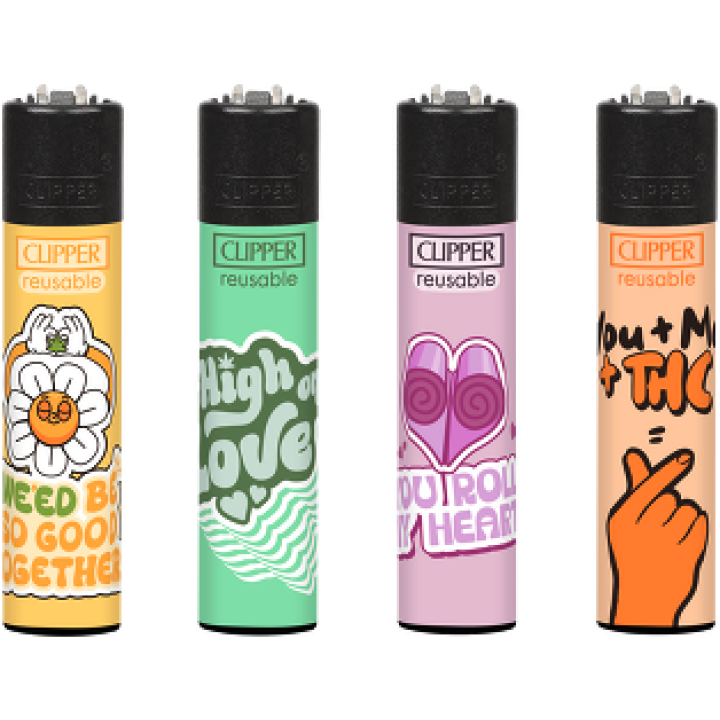 Clipper Feuerzeug "Weed Valentine"