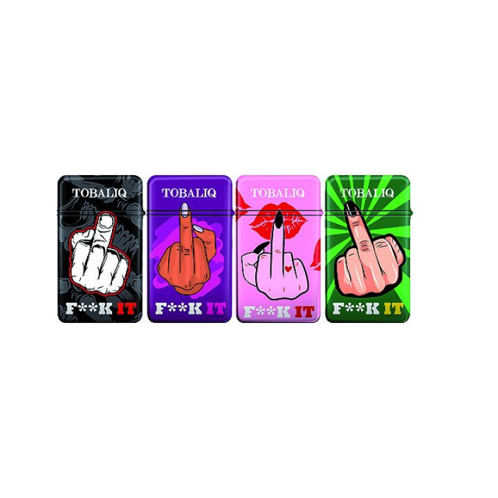 TobaliQ Jet Flame Rubber "F**ck It"