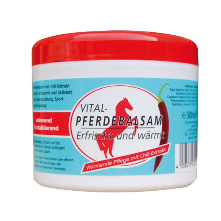 BIO-VITAL Pferdebalsam Chili wärmend 500ml