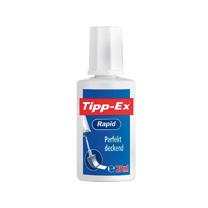 Tipp-Ex Korrekturfluid Rapid 25ml SB-Karte