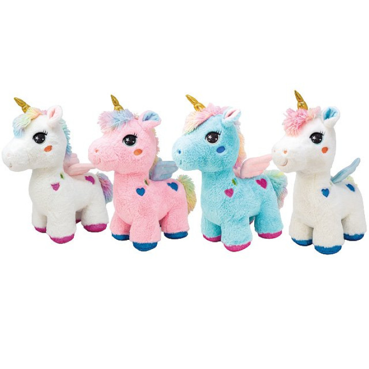 Plüsch-Einhorn "Bibi" mit Flügeln 20cm
