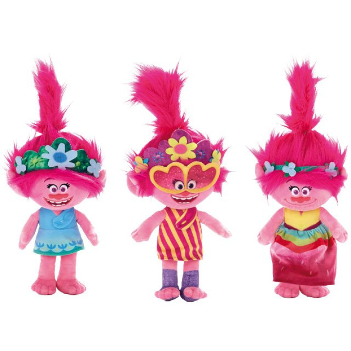 Plüsch-Trolls World Tour Poppy 30cm
