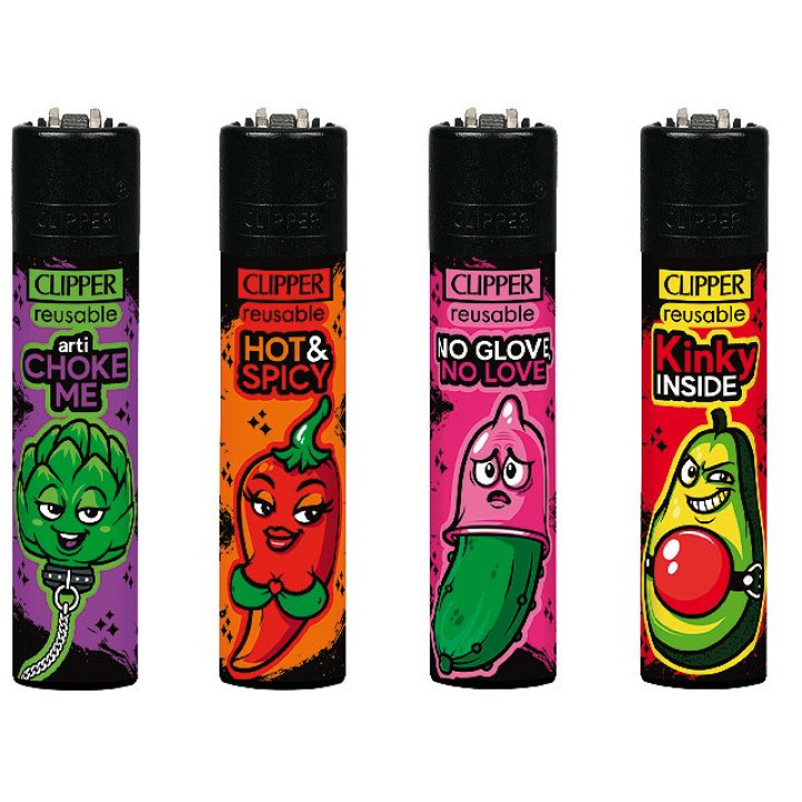 Clipper Feuerzeug "Porn Slogan 9"