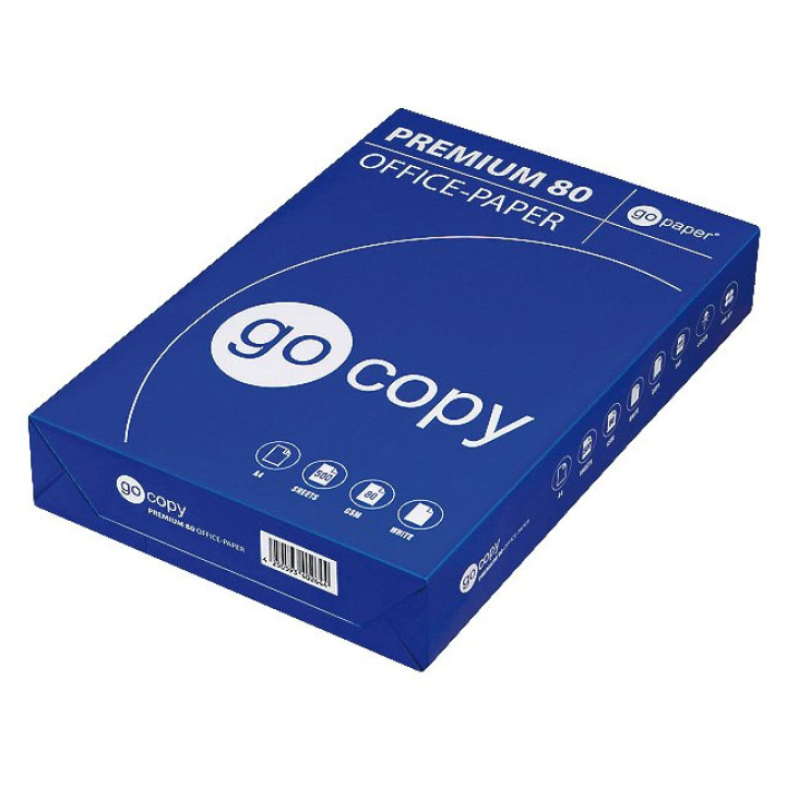 GO COPY Premium Kopierpapier/Multif. A4 500 Bl. 80g weiss