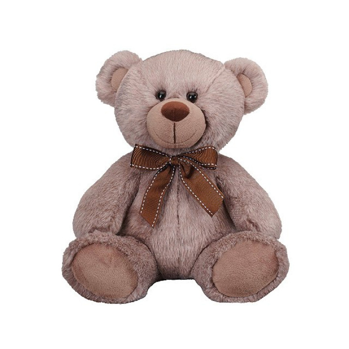 Plüsch -Bär "Ayla" sitzend mit Schleife  35cm