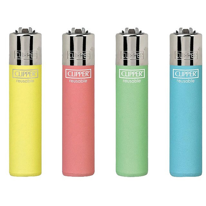 Clipper Feuerzeug "Micro Metallic Pastel"