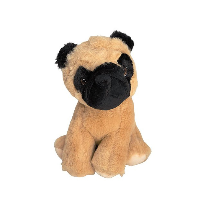 Plüsch-Mops "Zyra" sitzend 20cm