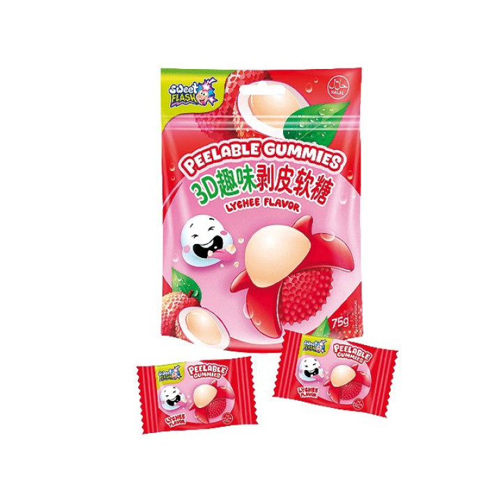 Sweet Flash Peelable Gummies Lychee