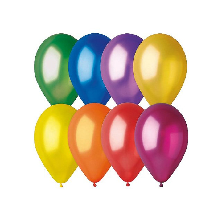 Luftballons farbig sortiert 100er im Btl.