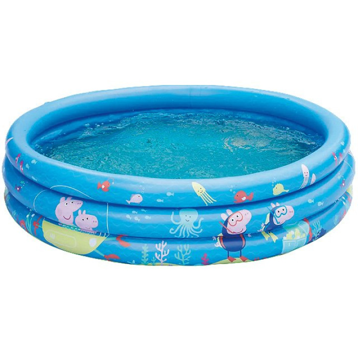 PeppaPig 3-Ring-Pool - 100x23 cm - 12569 - 1m
