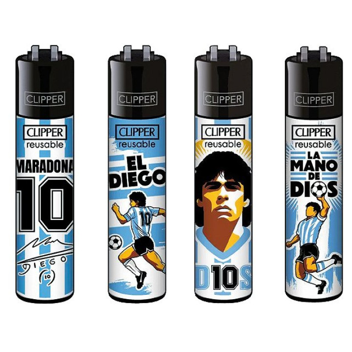 Clipper Feuerzeug "Maradona"