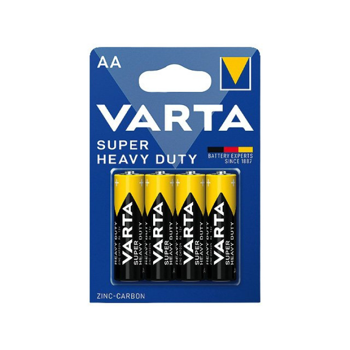 Varta Super Heavy Duty (Schwarz) Mignon AA 4er