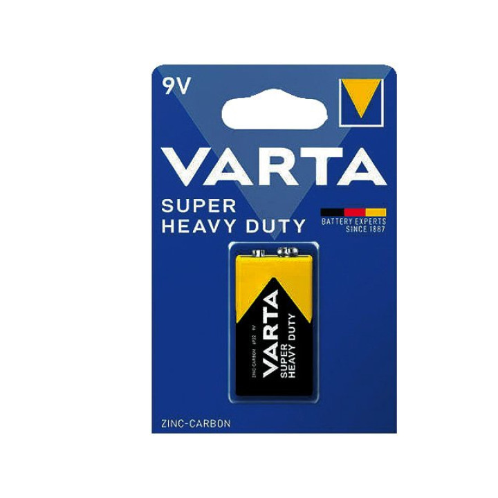 Varta Super Heavy Duty (Schwarz) 9v 1er