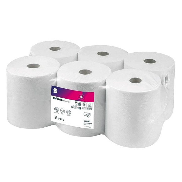 Satino Handtuchrolle Midi 18,5cmbreit x 300m