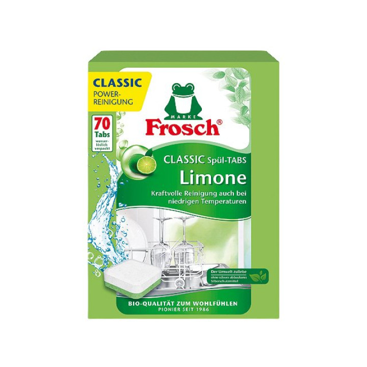 Frosch Geschirrspültabs Limone 70er