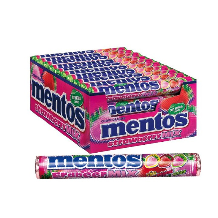 Mentos Erdbeer Mix 38g