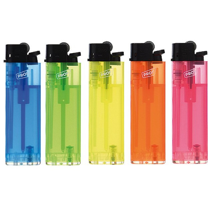 Prof Reibrad Feuerzeug "Translucent"